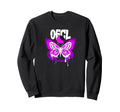Butterfly Y2K Grunge Aesthetic Sweatshirt - Novelty Apparel Men Women - T-Shirt, Sweatshirt, Hoodie