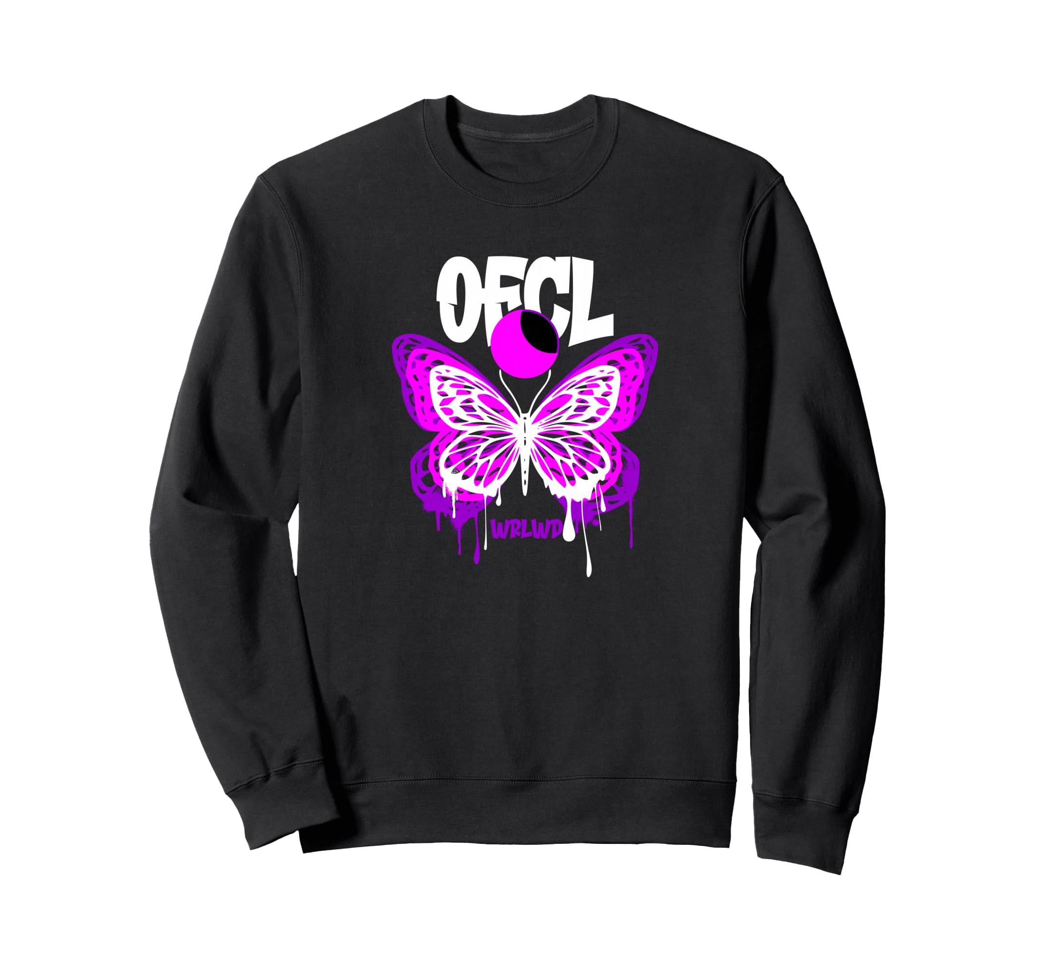 Butterfly Y2K Grunge Aesthetic Sweatshirt - Novelty Apparel Men Women - T-Shirt, Sweatshirt, Hoodie