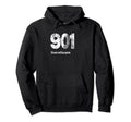 901 Made Memphis Distressed Hoodie - Streetwear Style for Adults - T-Shirt, Sweatshirt, Hoodie