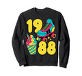 1988 Roller Skates Sweet Treats Sweatshirt - Graphic Print Men Women - T-Shirt, Sweatshirt, Hoodie