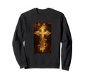Gothic Cross Grunge Aesthetic Y2K Sweatshirt - Aesthetic Graphic Men Women - T-Shirt, Sweatshirt, Hoodie