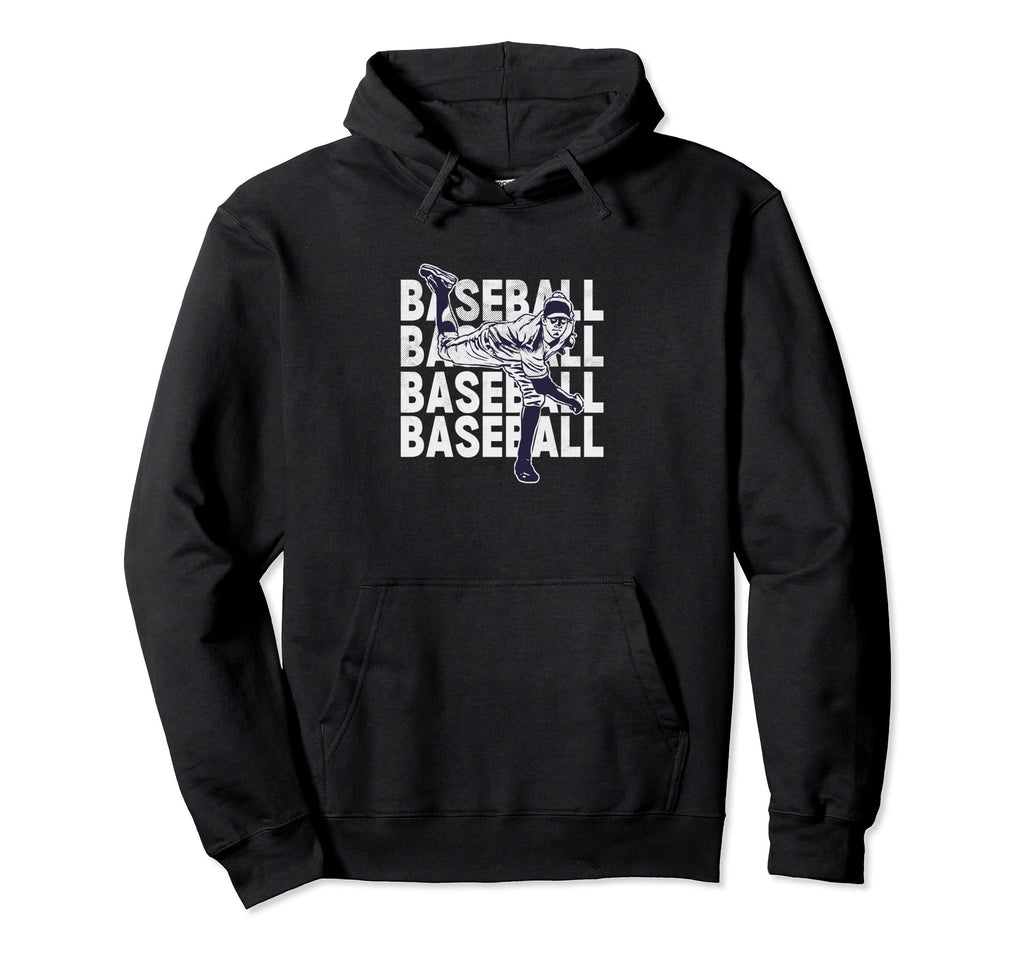 Baseball Player Sports Lovers Family Hoodie - Minimalist Print Unisex - T-Shirt, Sweatshirt, Hoodie
