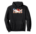 Ball Mom Bow Tie Funny Baseball Mom Hoodie - Fun Novelty Design for Adults - T-Shirt, Sweatshirt, Hoodie
