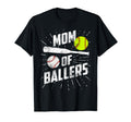 Mom Ballers Funny Baseball Softball Game T-Shirt - Graphic Print Men Women - T-Shirt, Sweatshirt, Hoodie