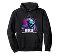 Glitch Skull Vaporwave Aesthetic Edgy Hoodie - Trendy Graphic Men Women - T-Shirt, Sweatshirt, Hoodie