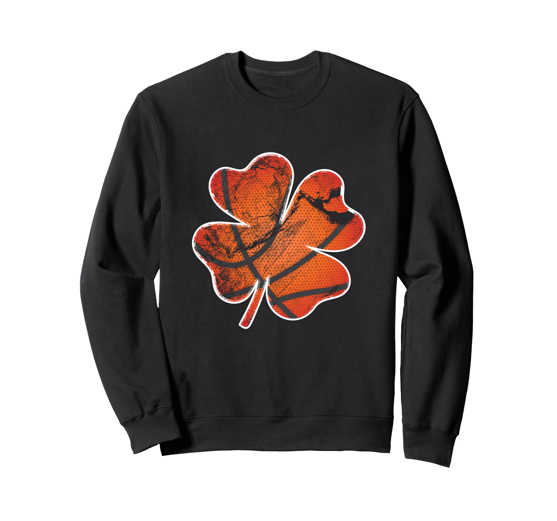 Basketball St Patricks Day Shamrock Sweatshirt - Streetwear Style Unisex - T-Shirt, Sweatshirt, Hoodie