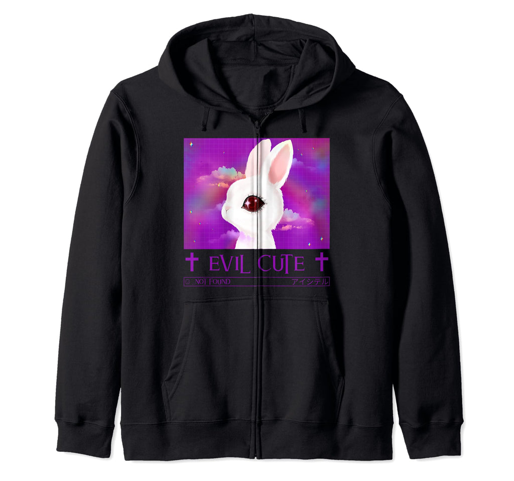 Pastel Goth Anime Manga Vaporwave Hoodie - Minimalist Print Unisex - T-Shirt, Sweatshirt, Hoodie