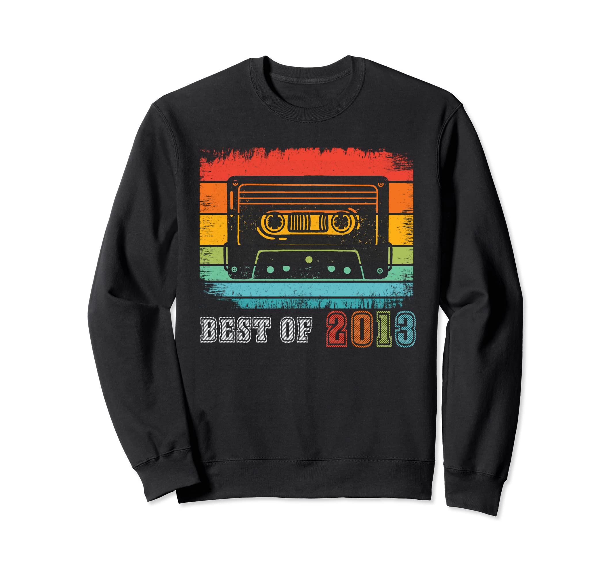 Best 2013 Cassette Tape 10 Years Old Sweatshirt - Unique Graphic Men Women - T-Shirt, Sweatshirt, Hoodie