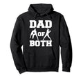 Dad Both Funny Wrestling Baseball Dad Hoodie - Trendy Graphic Unisex - T-Shirt, Sweatshirt, Hoodie