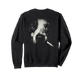 Border Collie Smoking Cigarette Sweatshirt - Streetwear Style for Adults - T-Shirt, Sweatshirt, Hoodie