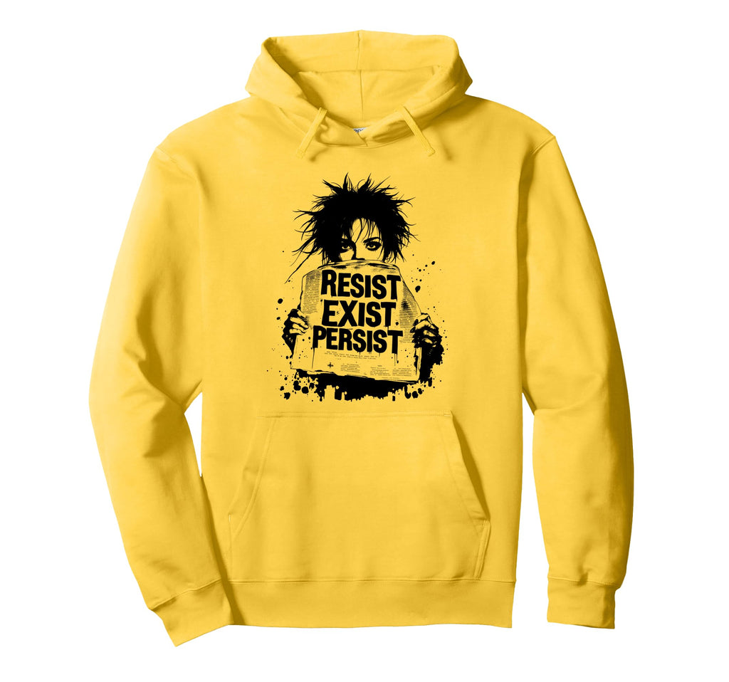 Punk 90S Grunge Urban Art Distressed Hoodie - Graphic Print Men Women - T-Shirt, Sweatshirt, Hoodie