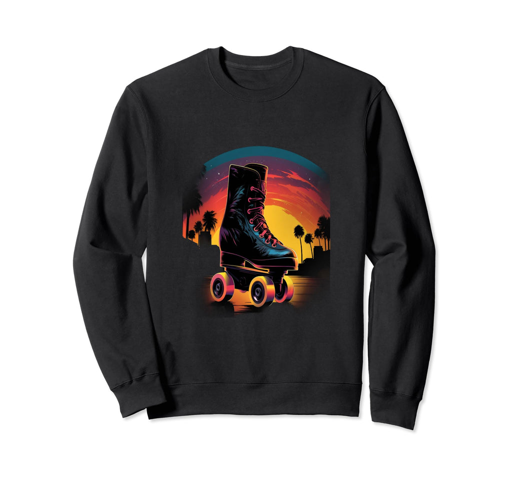 Roller Skates Roller Skating Sweatshirt - Casual Everyday Wear Men Women - T-Shirt, Sweatshirt, Hoodie
