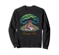 Boho Reading Vibes Sweatshirt - Graphic Print Men Women - T-Shirt, Sweatshirt, Hoodie