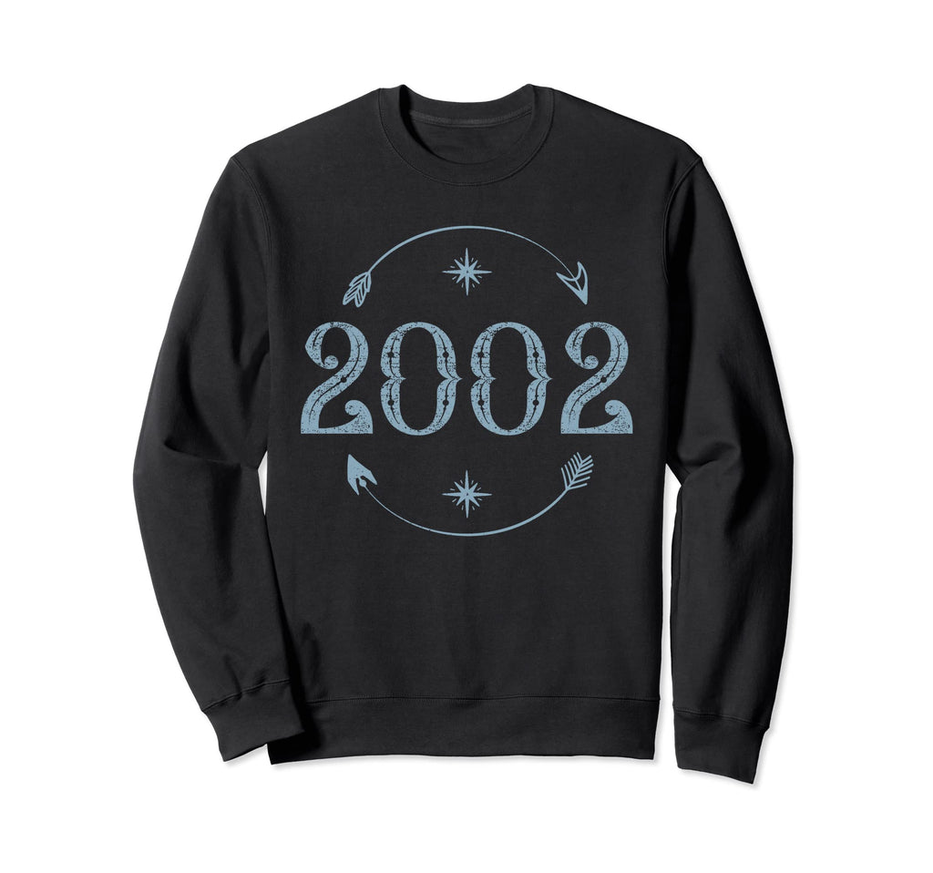 2002 20Th Birthday Boho Sweatshirt - Custom Art Print for Adults - T-Shirt, Sweatshirt, Hoodie