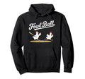 Fowl Ball Funny Chicken Baseball Pun Hoodie - Minimalist Print for Adults - T-Shirt, Sweatshirt, Hoodie