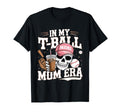 My T Ball Mom Era Baseball Mom Skull T-Shirt - Minimalist Print Unisex - T-Shirt, Sweatshirt, Hoodie