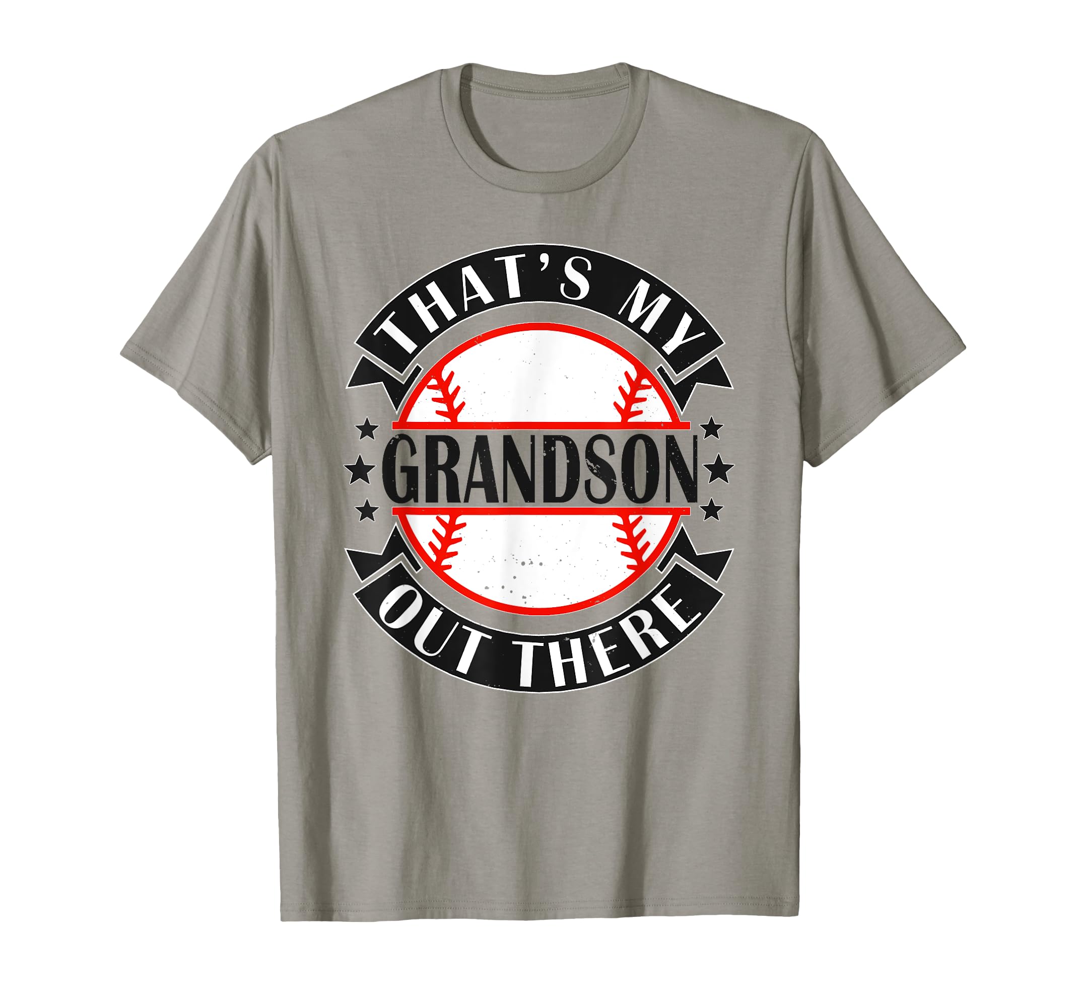 Thats My Grandson Out There Baseball T-Shirt - Custom Art Print for Adults - T-Shirt, Sweatshirt, Hoodie