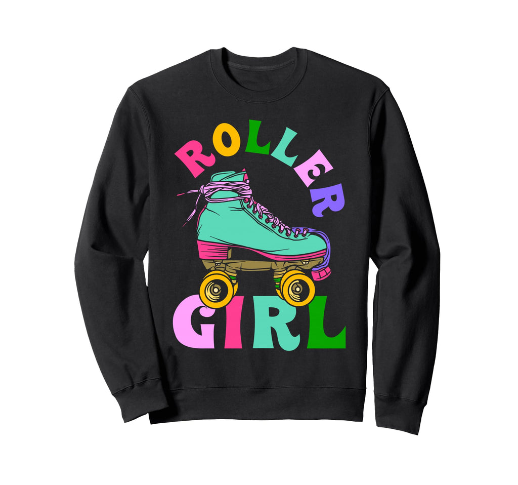 Roller Skating Skate 1970S Roller Sweatshirt - Casual Everyday Wear Unisex - T-Shirt, Sweatshirt, Hoodie