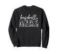 Baseball Mama Sports Moms Sweatshirt - Casual Everyday Wear Men Women - T-Shirt, Sweatshirt, Hoodie