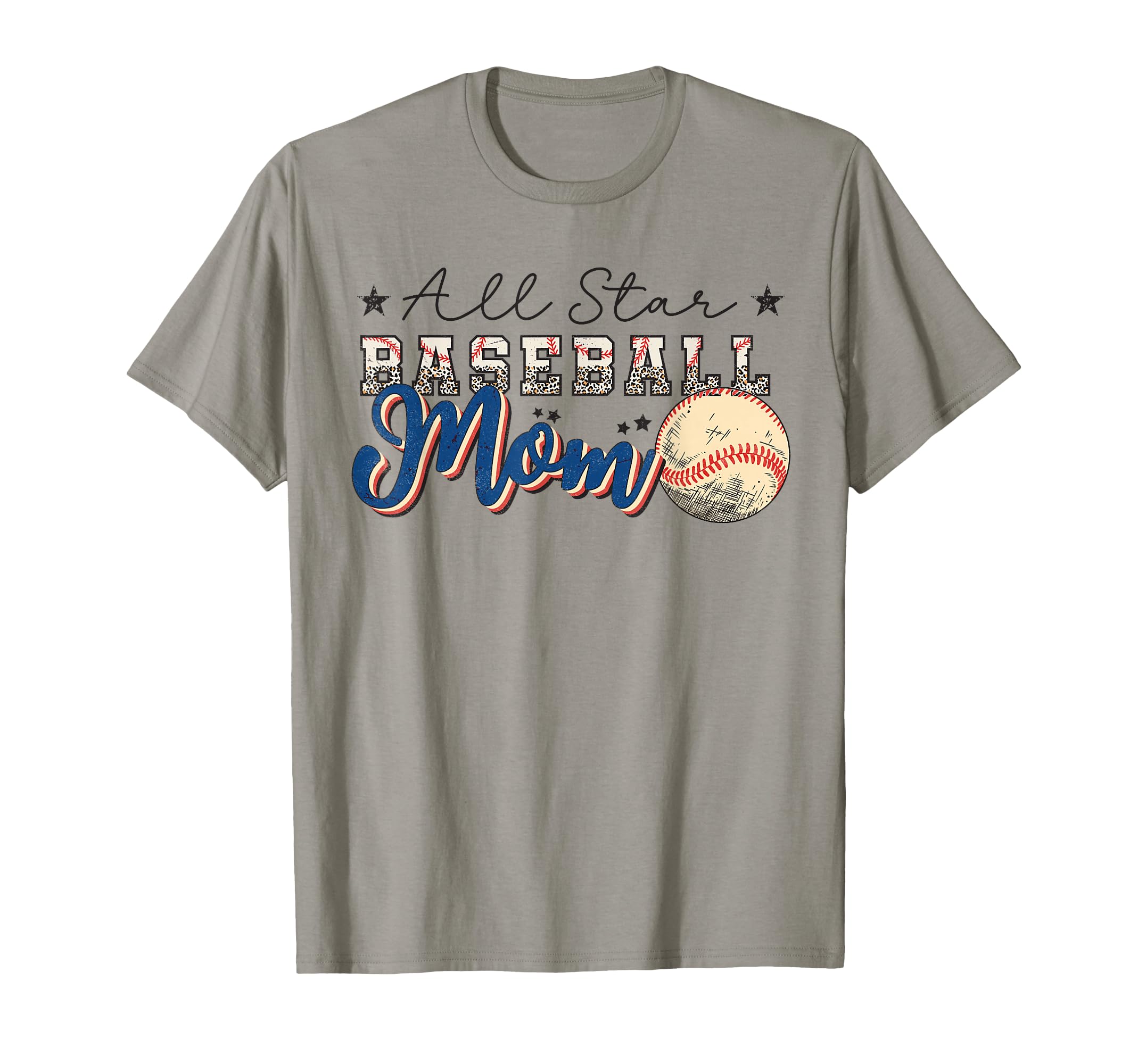 All Star Baseball Mom T-Shirt - Unique Graphic Men Women - T-Shirt, Sweatshirt, Hoodie