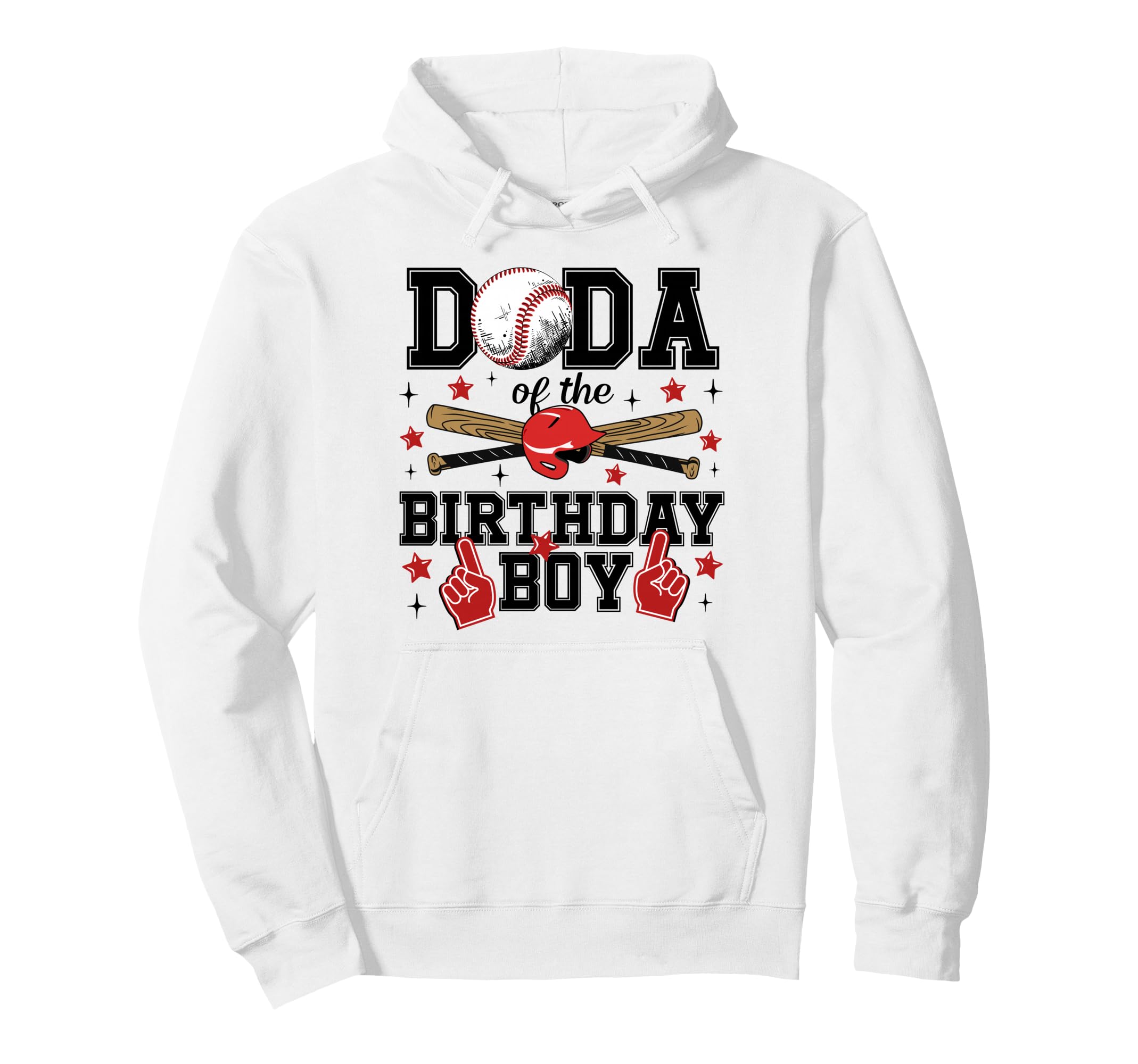 Dada Birthday Baseball Sport Family Hoodie - Custom Art Print Unisex - T-Shirt, Sweatshirt, Hoodie