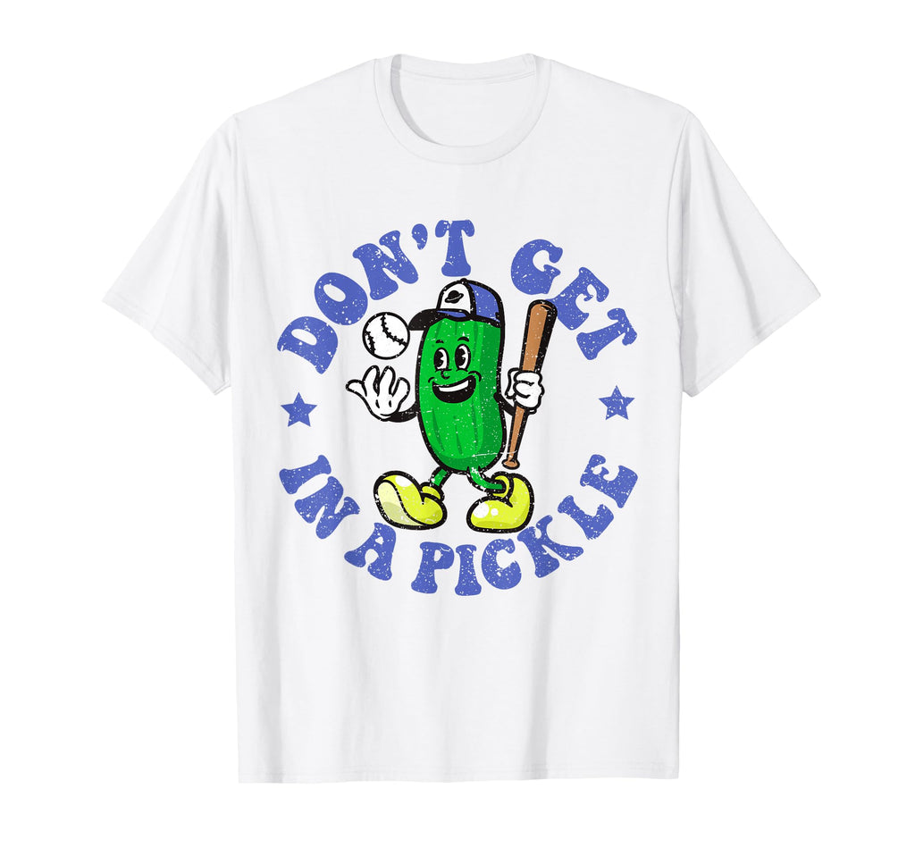 Funny Baseball Dont Get Pickle Hoodie - Novelty Apparel Unisex - T-Shirt, Sweatshirt, Hoodie