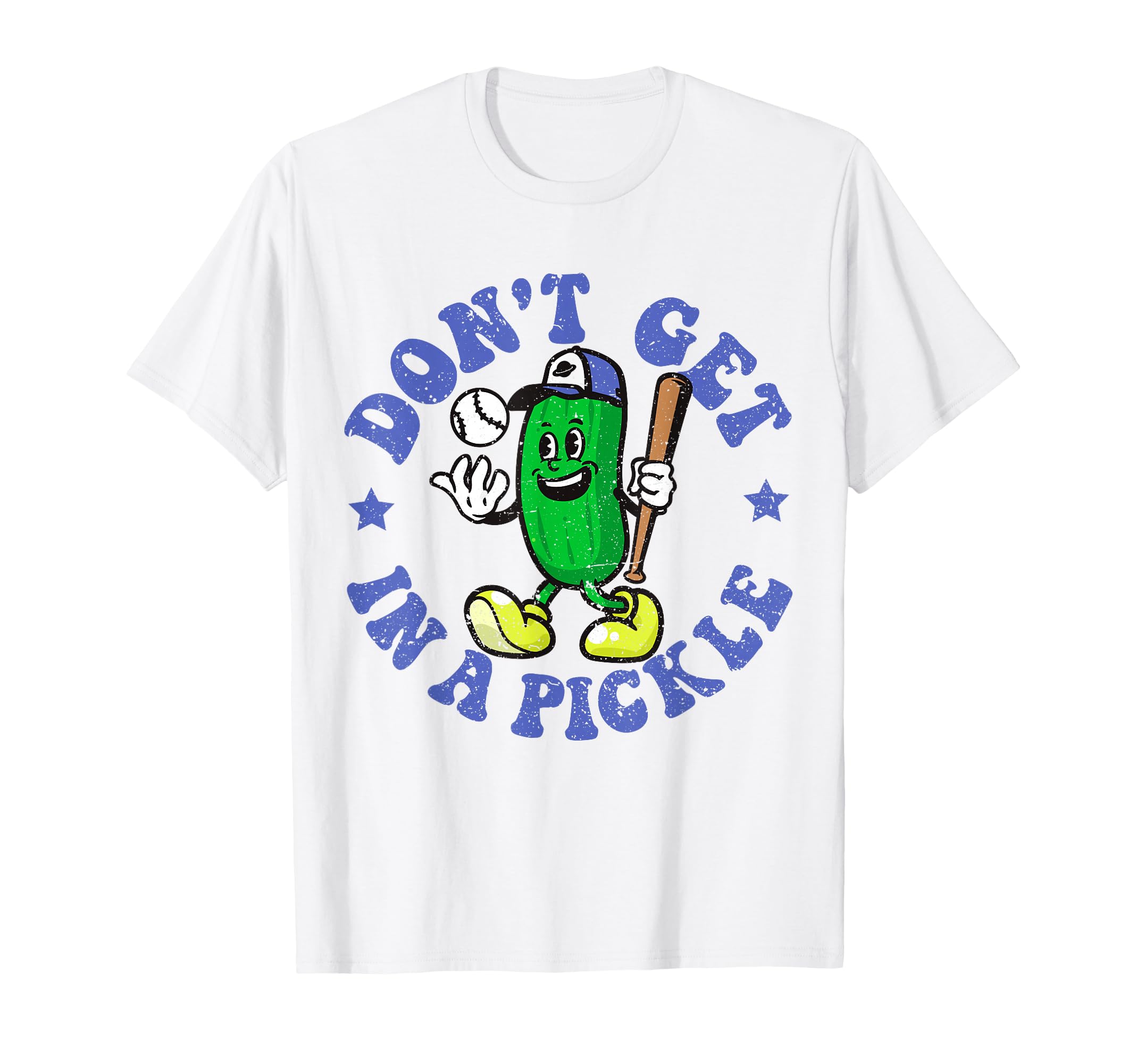 Funny Baseball Dont Get Pickle Hoodie - Novelty Apparel Unisex - T-Shirt, Sweatshirt, Hoodie