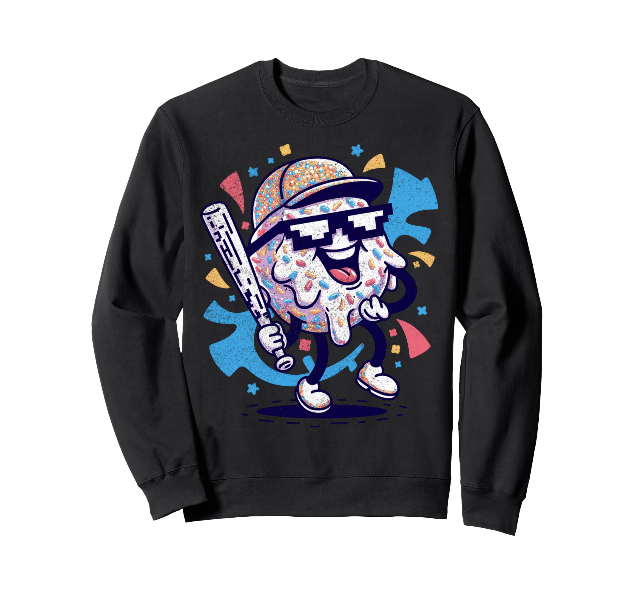 Baseball Drip Gamer Gifts T-Shirt - Custom Art Print for Adults - T-Shirt, Sweatshirt, Hoodie