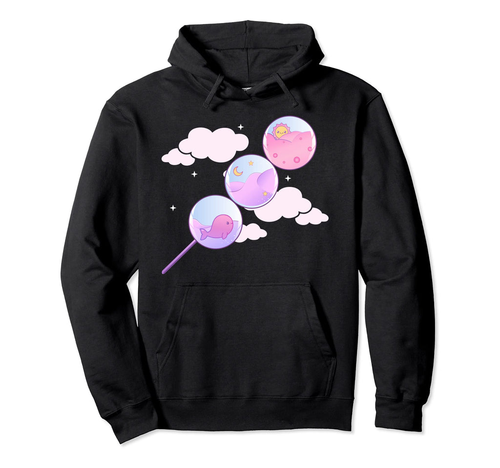 Vaporwave Aesthetic Anime Aesthetic Hoodie - Graphic Print for Adults - T-Shirt, Sweatshirt, Hoodie