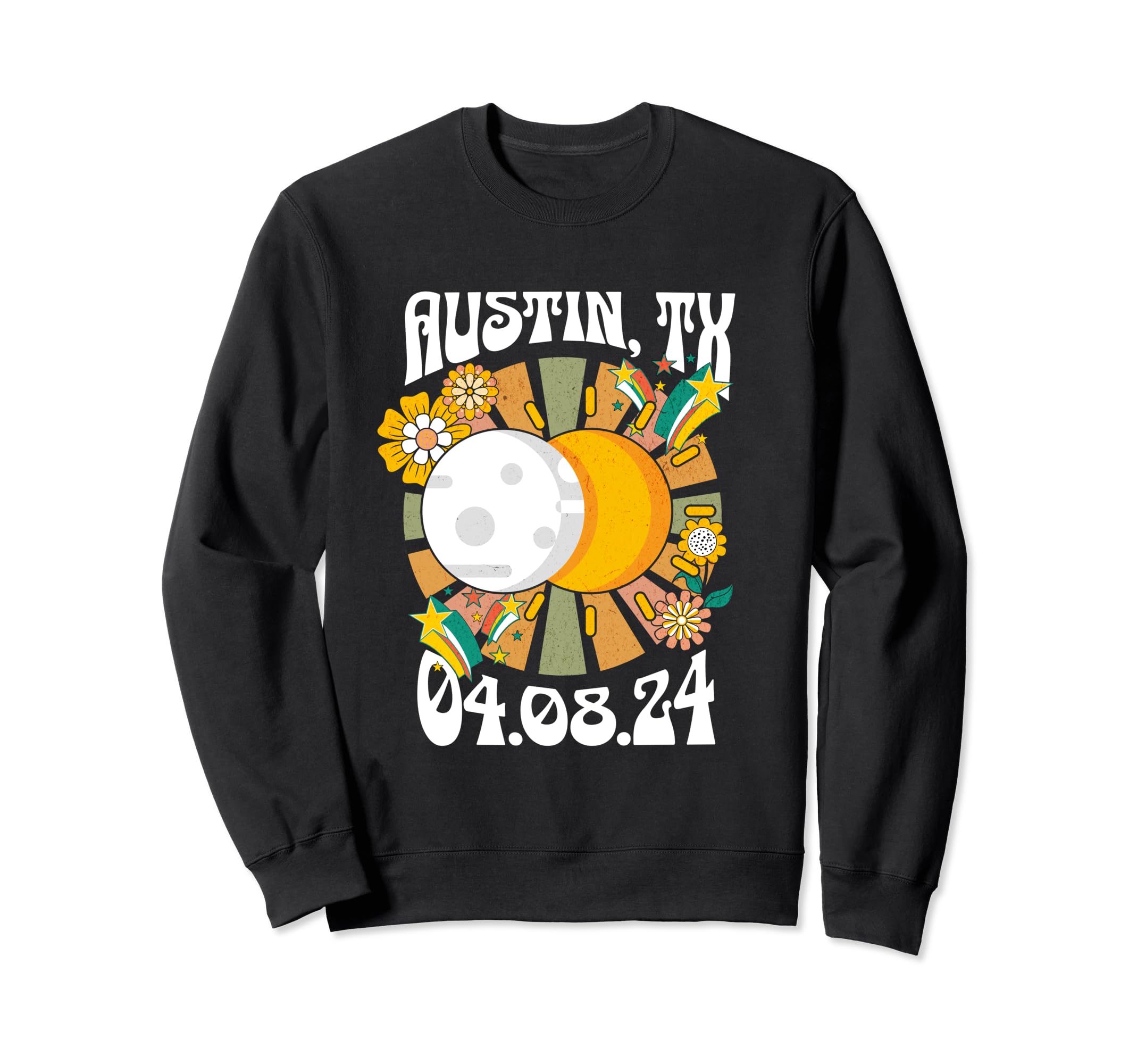 Austin Tx Texas Total Solar Sweatshirt - Casual Everyday Wear for Adults - T-Shirt, Sweatshirt, Hoodie