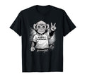 Party Animal Monkey T-Shirt - Custom Art Print Men Women - T-Shirt, Sweatshirt, Hoodie