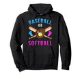 Baseball Or Softball Biggest Fan Family Hoodie - Trendy Graphic Unisex - T-Shirt, Sweatshirt, Hoodie