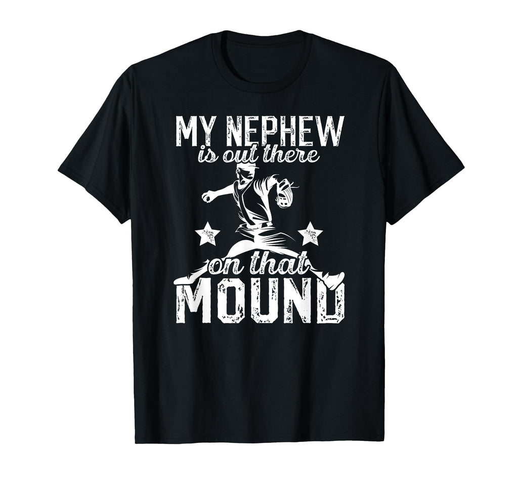 Proud Baseball Pitcher Uncle Baseball T-Shirt - Novelty Apparel for Adults - T-Shirt, Sweatshirt, Hoodie