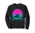 Sunset Stegosaurus Sweatshirt - Custom Art Print Men Women - T-Shirt, Sweatshirt, Hoodie