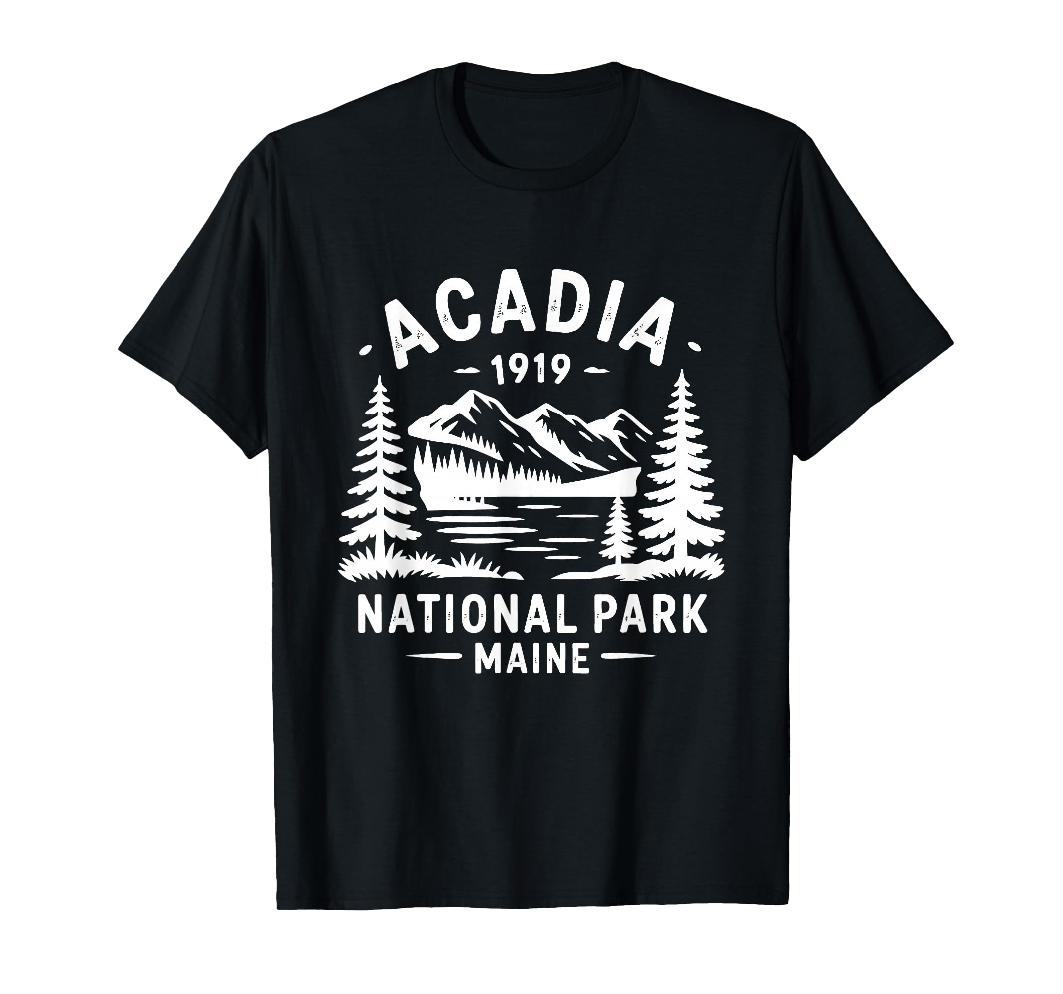 Acadia National Park Throwback T-Shirt - Trendy Graphic for Adults - T-Shirt, Sweatshirt, Hoodie