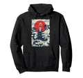 Japanese Temple Anime Japan Streetwear Hoodie - Minimalist Print Men Women - T-Shirt, Sweatshirt, Hoodie