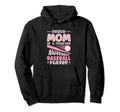 Proud Mom Freaking Awesome Baseball Hoodie - Aesthetic Graphic Men Women - T-Shirt, Sweatshirt, Hoodie