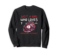 Who Loves Christian Vazquez Funny Sweatshirt - Minimalist Print Men Women - T-Shirt, Sweatshirt, Hoodie
