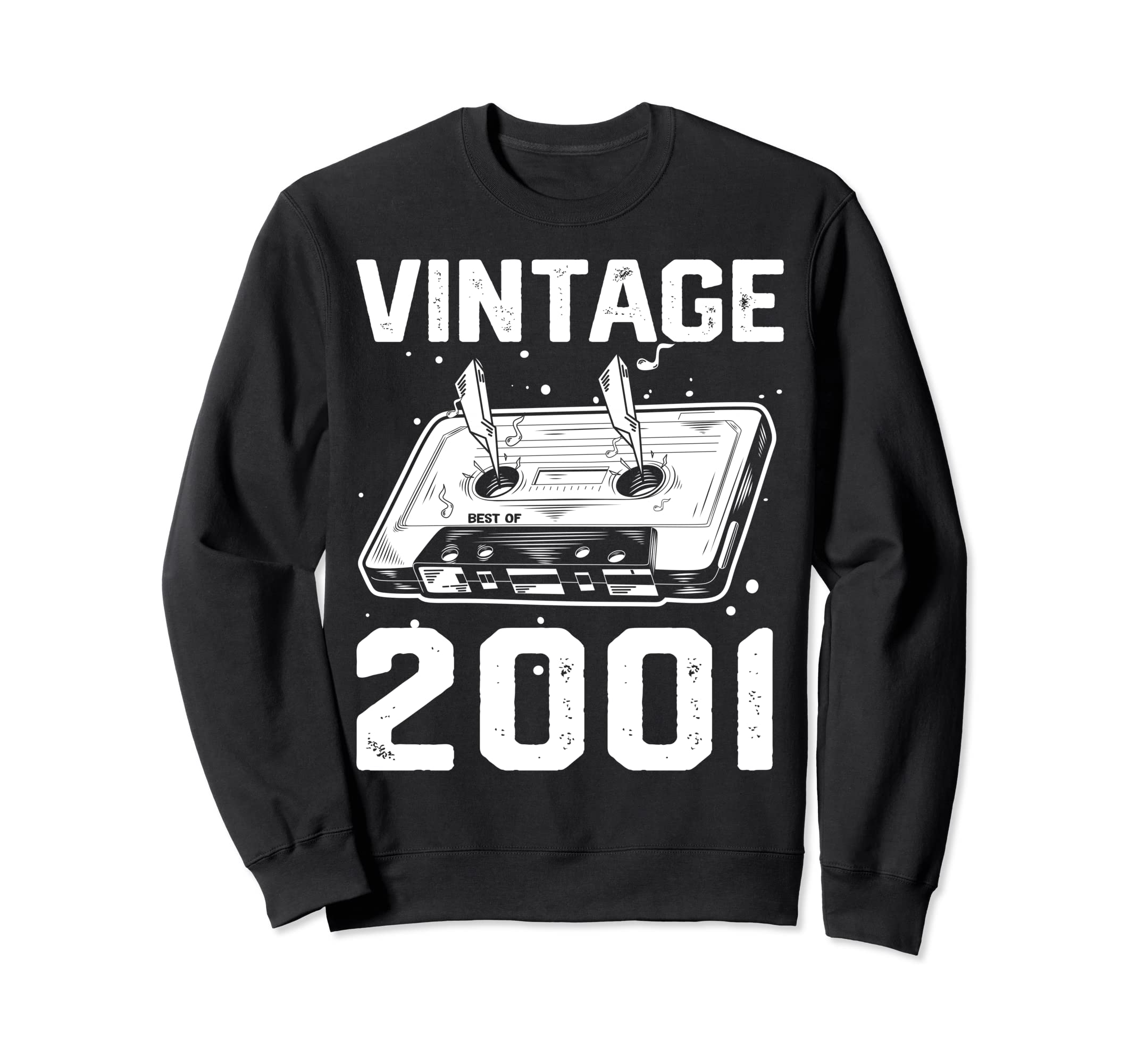 Birthday Best 2001 Bday 2001 Sweatshirt - Unique Graphic for Adults - T-Shirt, Sweatshirt, Hoodie