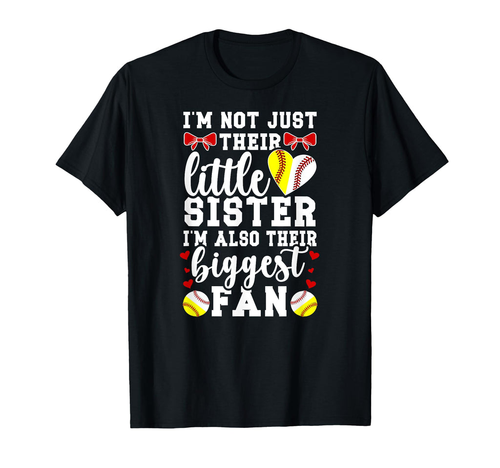 Their Biggest Fan Baseball Softball T-Shirt - Unique Graphic for Adults - T-Shirt, Sweatshirt, Hoodie