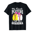 My Favorite Softball Baseball Players Call T-Shirt - Graphic Print Unisex - T-Shirt, Sweatshirt, Hoodie