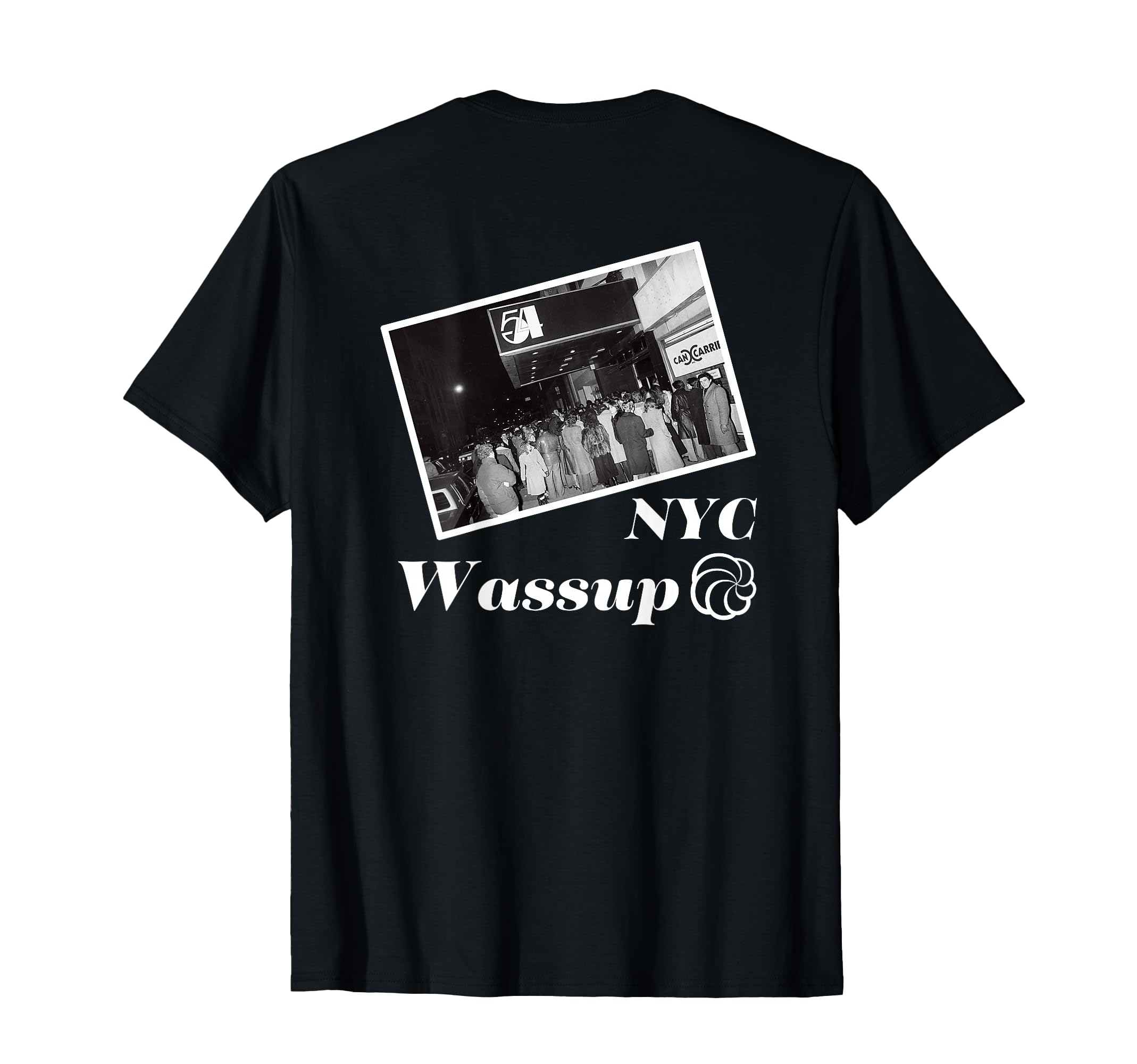 Studio 54 Disco 010 Back Printed T-Shirt - Trendy Graphic for Adults - T-Shirt, Sweatshirt, Hoodie