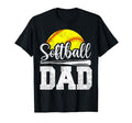 Softball Dad Softball Player Game Day T-Shirt - Unique Graphic Unisex - T-Shirt, Sweatshirt, Hoodie