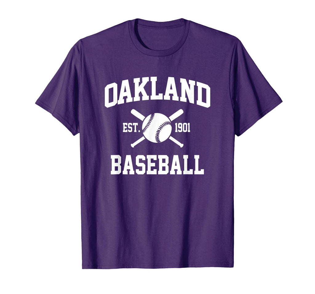 Oakland Baseball Athletic Sports Team T-Shirt - Custom Art Print Unisex - T-Shirt, Sweatshirt, Hoodie