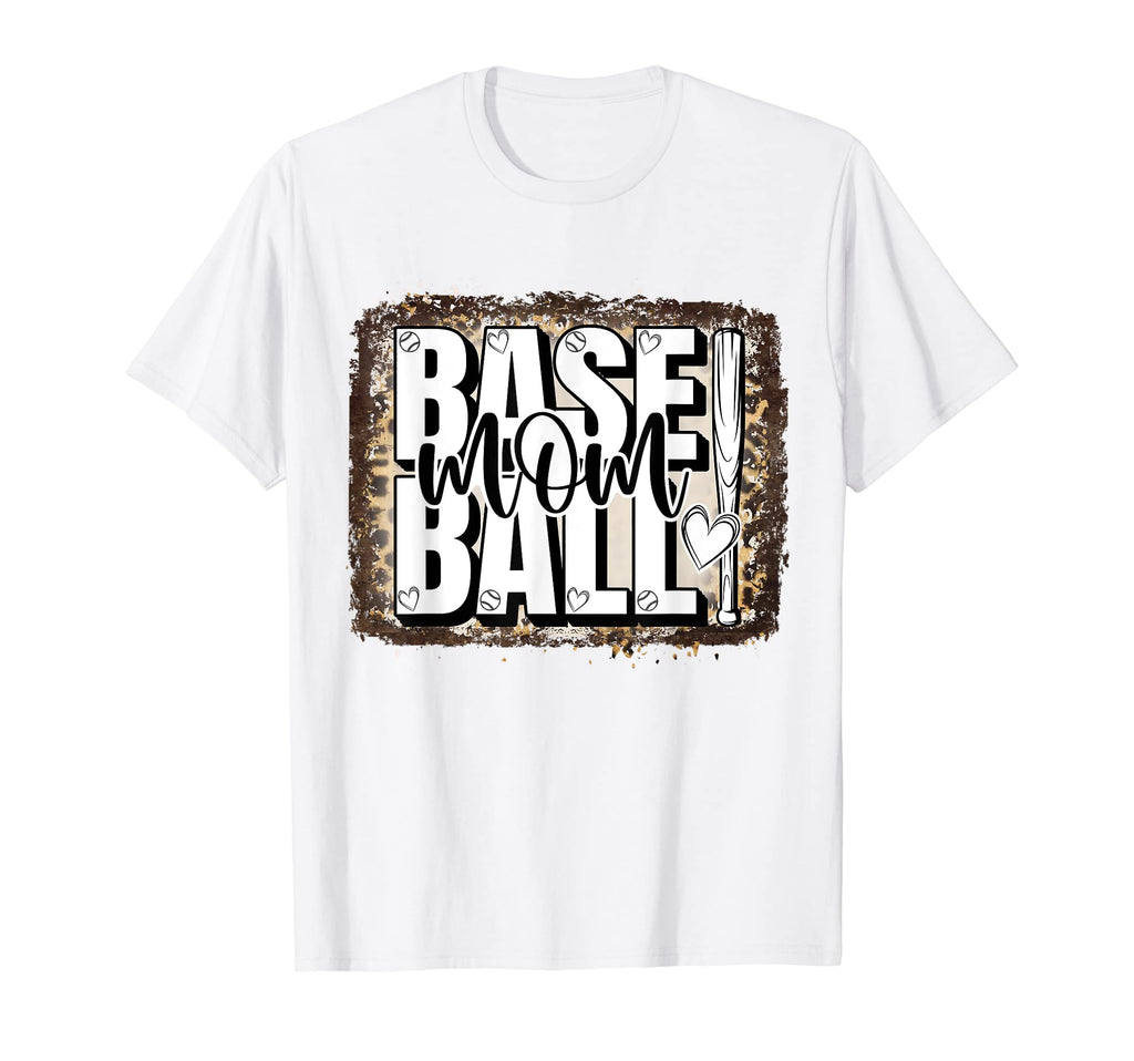 Softball Baseball Mom Mothers Day T-Shirt - Graphic Print Men Women - T-Shirt, Sweatshirt, Hoodie