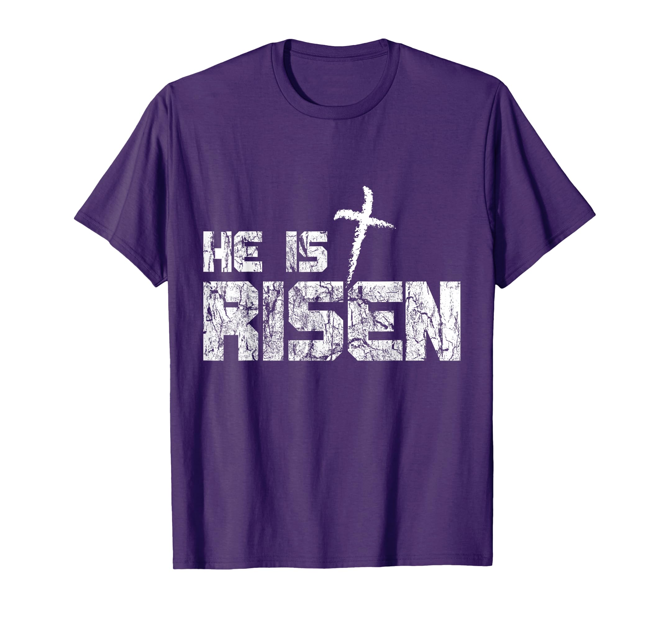 He Is Risen Distressed T-Shirt - Streetwear Style Unisex - T-Shirt, Sweatshirt, Hoodie