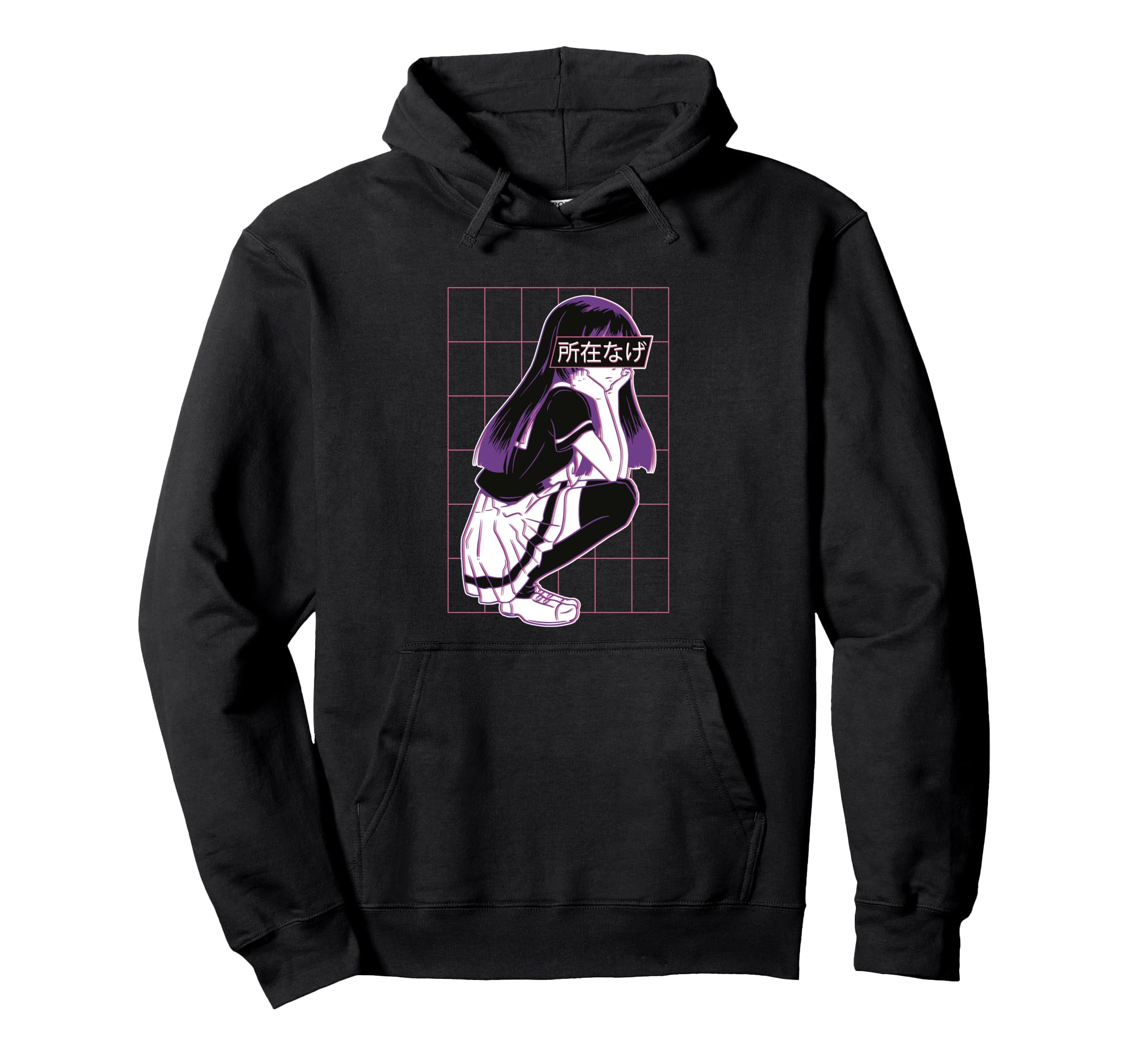 Vaporwave Anime Aesthetic Japanese Street Hoodie - Unique Graphic Unisex - T-Shirt, Sweatshirt, Hoodie