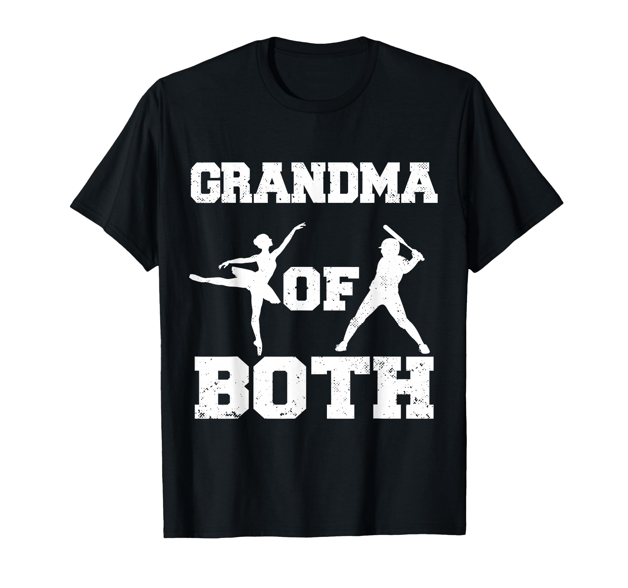 Grandma Both Ballet Baseball Funny T-Shirt - Custom Art Print for Adults - T-Shirt, Sweatshirt, Hoodie