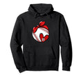 Womens Custom Baseball Mom Number 11 Hoodie - Minimalist Print Men Women - T-Shirt, Sweatshirt, Hoodie