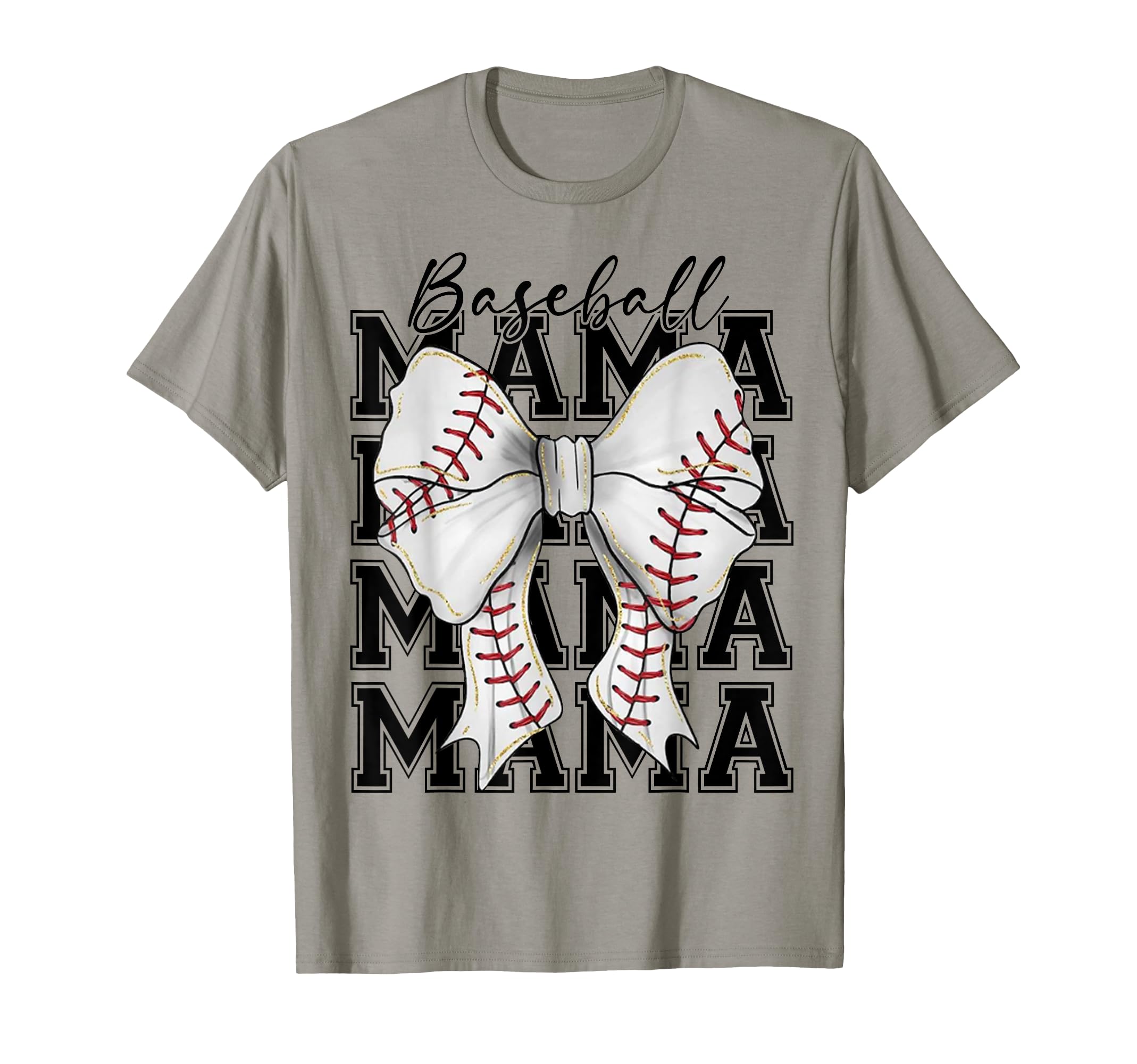 Baseball Mama Coquette Bow Mothers Day T-Shirt - Aesthetic Graphic Unisex - T-Shirt, Sweatshirt, Hoodie